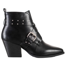 Lucky Shoes Rockstiefel auf der Post schwarz