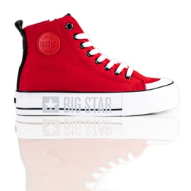 Damen Sneaker Big Star II274018 rot