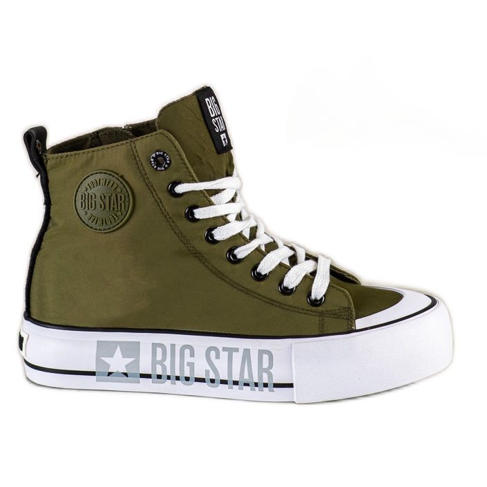 Turnschuhe Damskei Big Star II274017 grün
