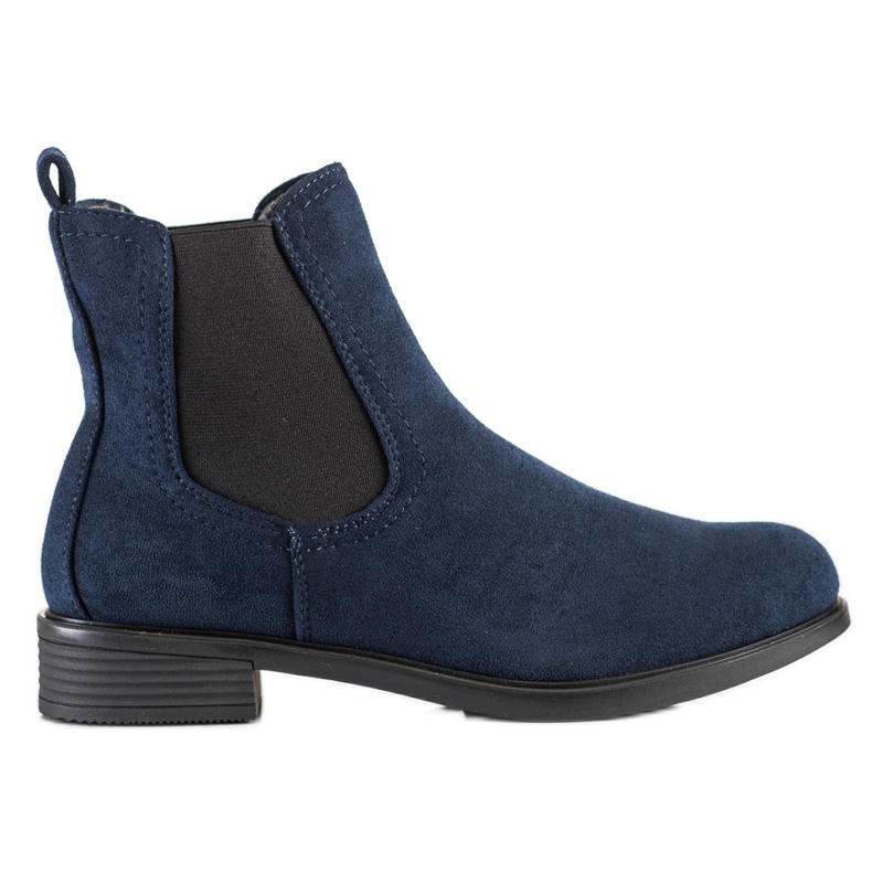 SHELOVET Stylische Chelsea-Boots blau