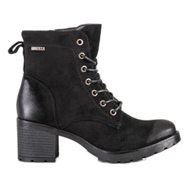 Lässige VINCEZA Stiefel schwarz
