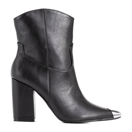 Schwarze bretonische Cowboystiefel