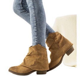 Braune Cowboystiefel für Damen Belloci