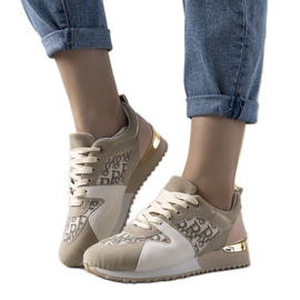 Beige Galvez Sneakers für Damen