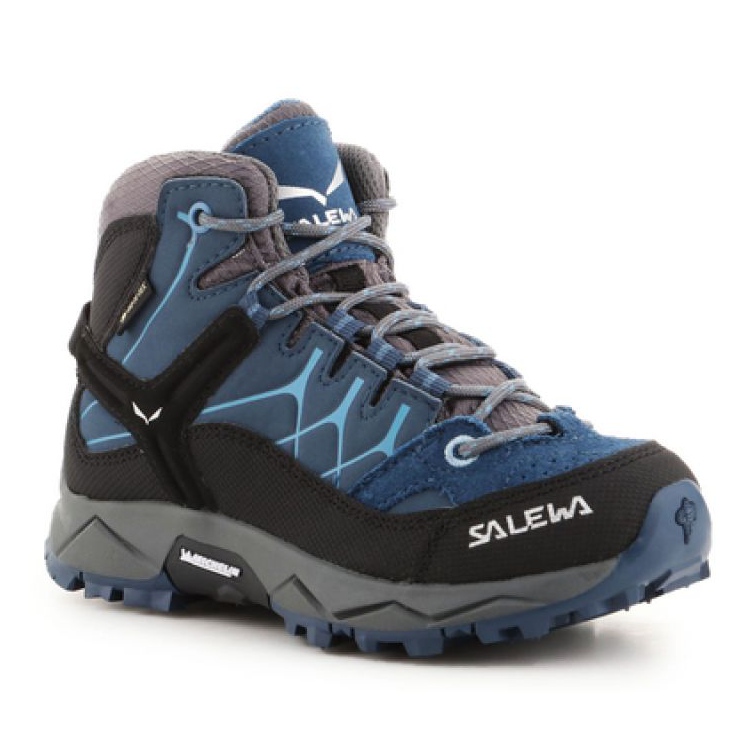 Salewa Alp Trainer Mid Gtx Jr 64010-0365 blau