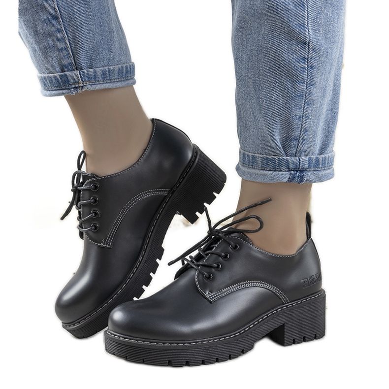 Big Star, schwarze Methena Damenschuhe