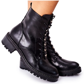 Vinceza Schwarze Myroe Damenstiefel
