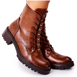 Vinceza Camel Myroe Damenstiefel braun