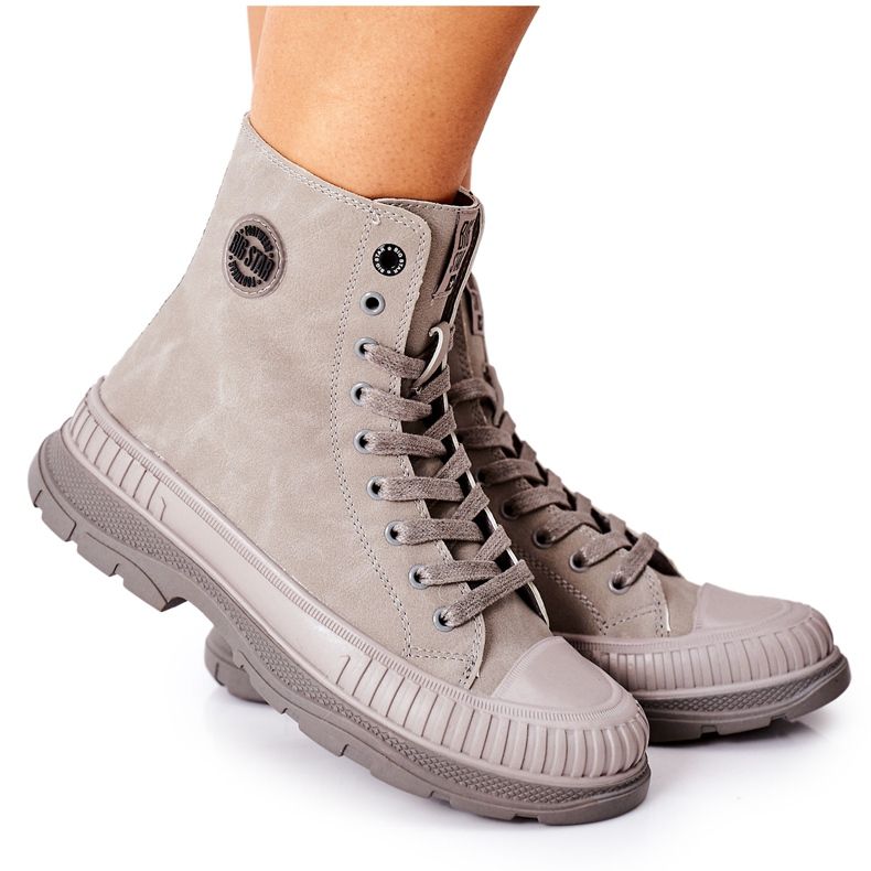 Damen Wanderschuhe Big Star II274350 Grau