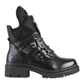 Diamantique Modische Arbeiter mit schwarzen Schnallen