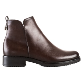 Klassische VINCEZA Stiefel braun