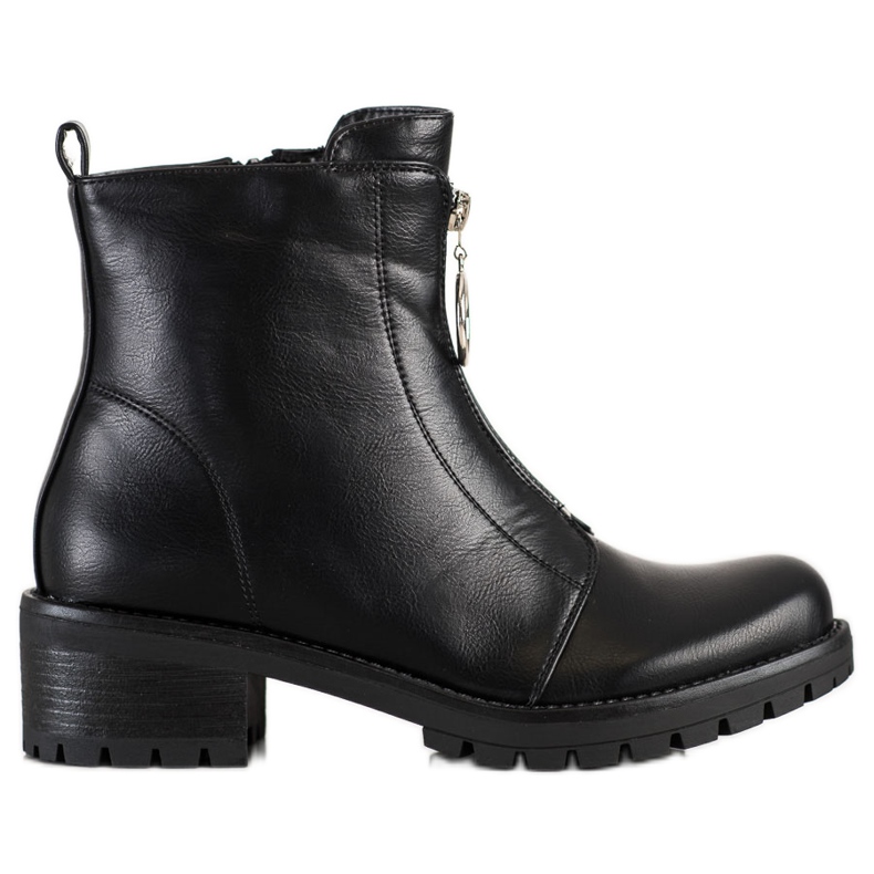 Lucky Shoes Gelegenheitsarbeiter auf einem Schieberegler schwarz