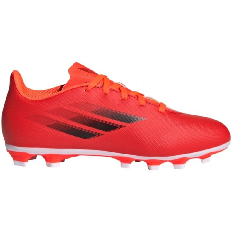 Adidas X Speedflow.4 FxG Jr FY3319 Fußballschuhe rot orangen und rottöne