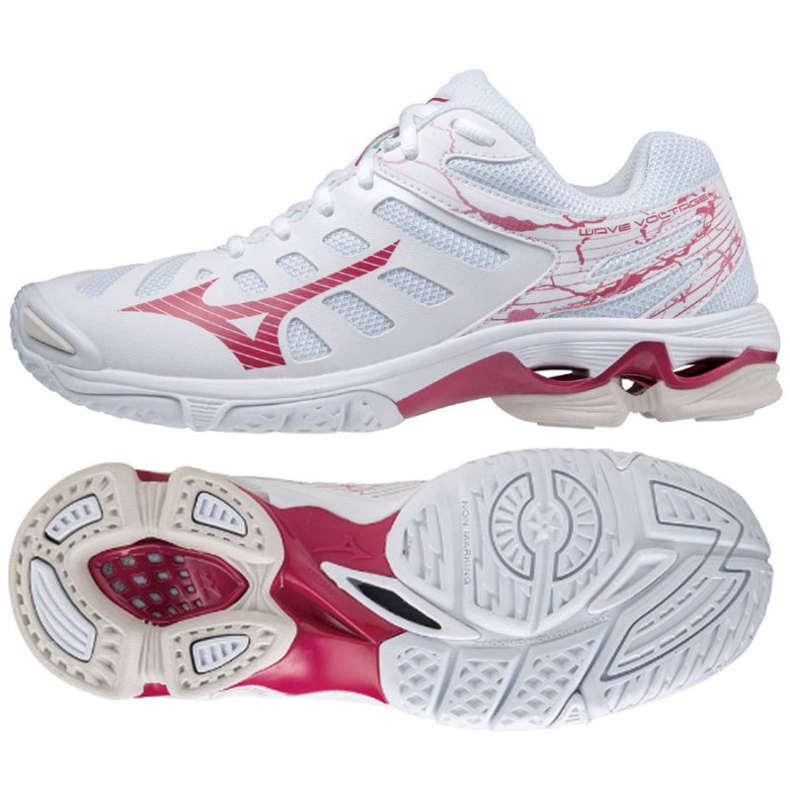 Mizuno Wave Voltage W V1GC216065 Volleyballschuhe mehrfarbig weiß