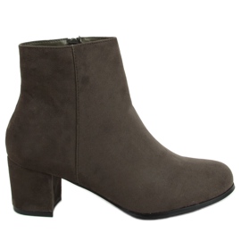 Grüne Stiefel mit hohen Absätzen MM788 Grün