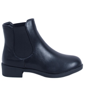 BM Klassische schwarze Chelsea Boots für Damen 6217 Black