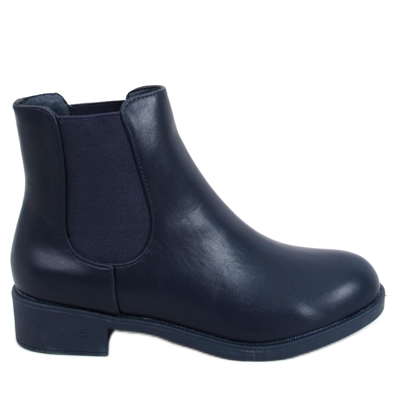 BM Klassische Chelsea Boots für Damen marineblau 6217 Navy
