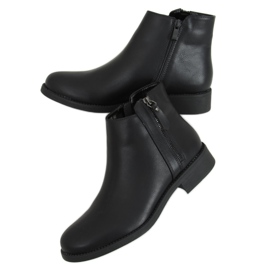 Schwarze Chelsea-Boots für Damen MM-830 Black