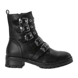 Schwarze Taschen mit Suzan-Schnallen