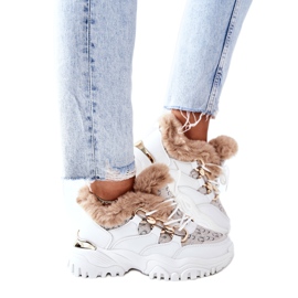 Isolierte Sportschuhe für Damen Weiß Heart Beats