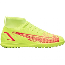 Nike Mercurial Superfly 8 Club Tf Jr CV0795 760 Fußballschuhe gelb gelb