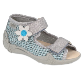 Befado gelb Kinderschuhe 342P023 blau