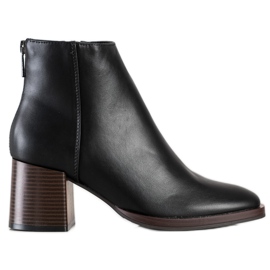 Klassische Stiefel von Sergio Leone schwarz