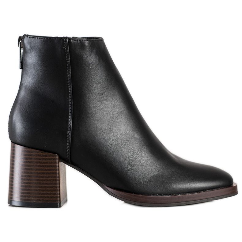 Klassische Stiefel von Sergio Leone schwarz