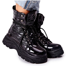 Vinceza Ismobe Black Trapper für Damen schwarz