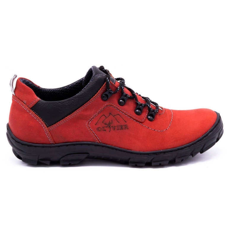 Olivier Herren Trekkingschuhe 7109 rot