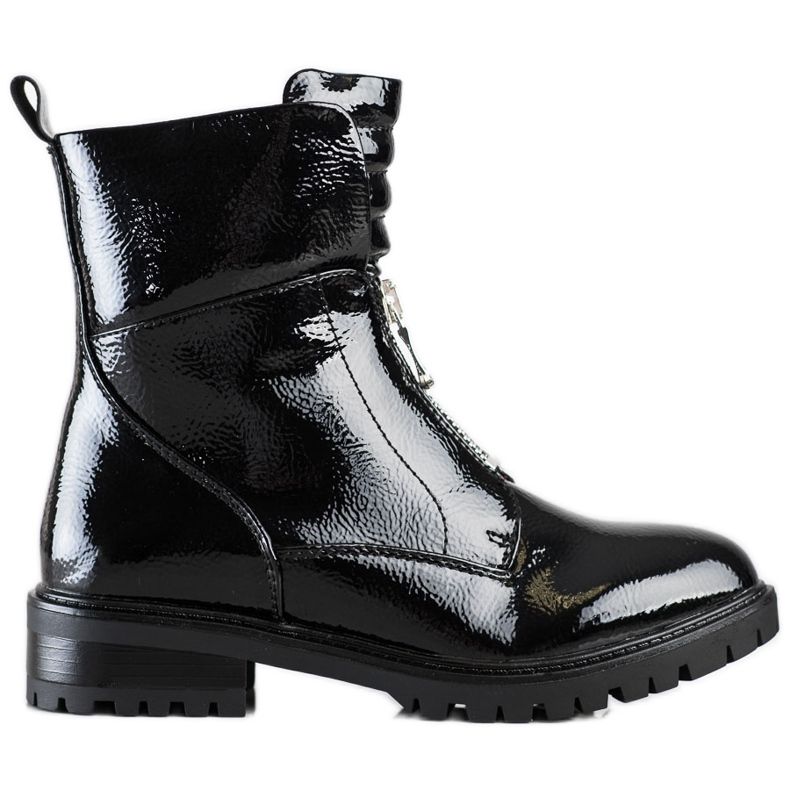 Erynn Lackierte Arbeiter auf dem Slider schwarz