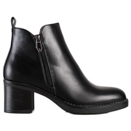 Seastar Klassische schwarze Stiefel mit Reißverschluss
