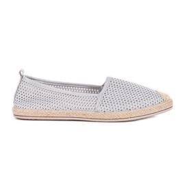 Sonnengraue Espadrilles