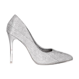 Ashley silberne High Heels silber-