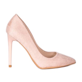 Megan beige High Heels