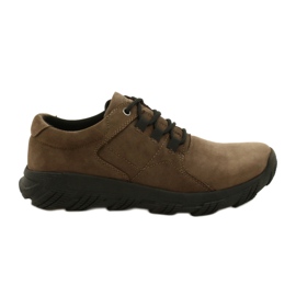 American Club CY18/21 braune Komfort-Herrenschuhe