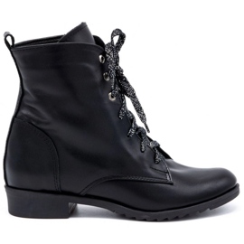 Olivier Leder Damenstiefel 2190 schwarz