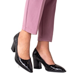 S. BARSKI Pumps mit Öko-Leder S.BARSKI schwarz