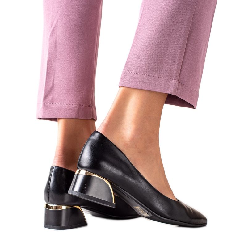 S. BARSKI Lässige Pumps von S.BARSKI schwarz