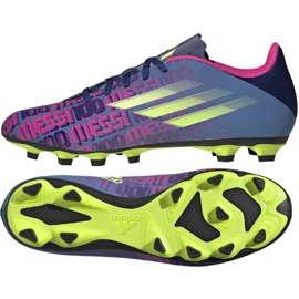 Adidas X Speedflow Messi.4 FxG M FY6923 Fußballschuhe marineblau mehrfarbig marineblau