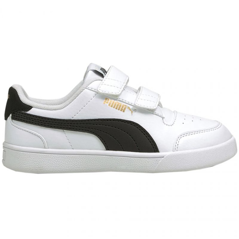 Puma Shuffle V Ps Jr 375689 02 weiß schwarz