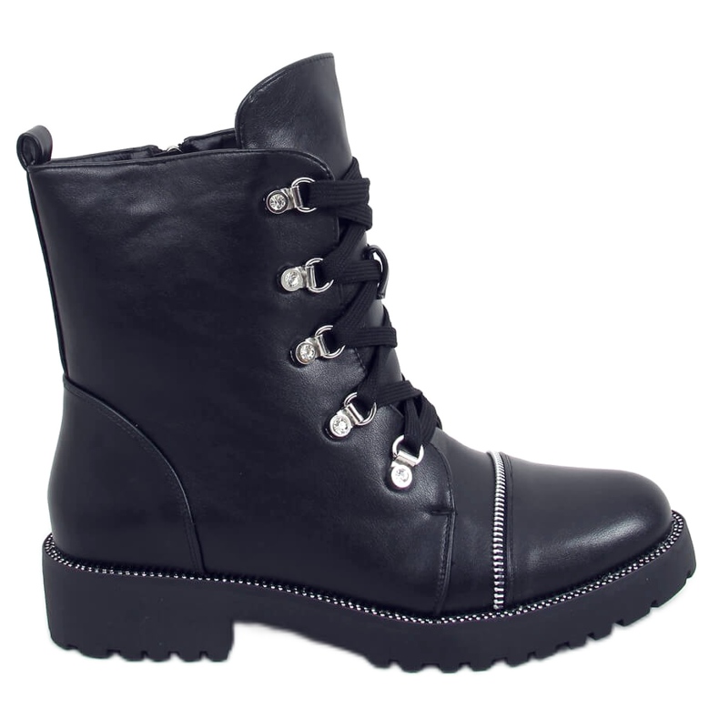 Schwarze Militärstiefel 15625 Schwarz