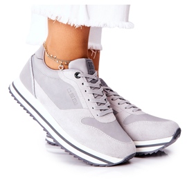 Sportschuhe Memory Foam Big Star II274219 Grau