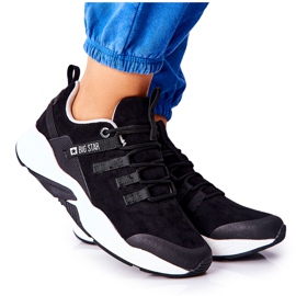 Sportschuhe Memory Foam Big Star II274257 Schwarz