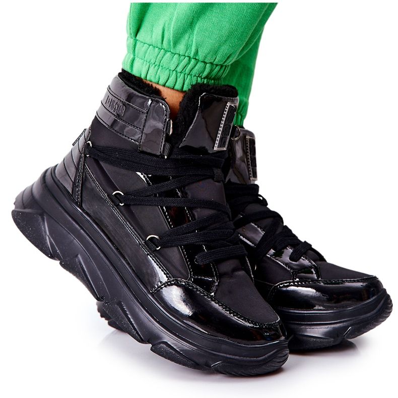 Warme Schneeschuhe Big Star II274311 Schwarz