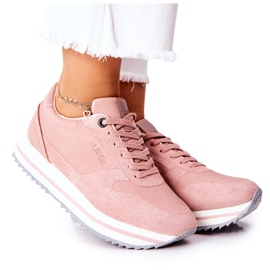 Sportschuhe Memory Foam Big Star II274218 Nude rosa