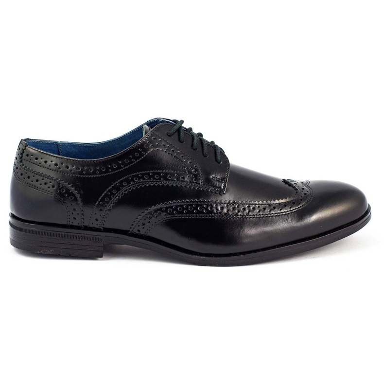 Olivier Formelle Schuhe Schwarze Brogues