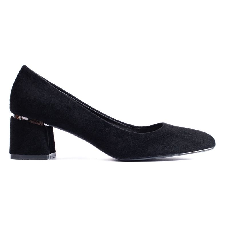 Goodin Elegante Wildlederpumps schwarz