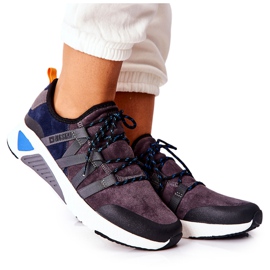 Sportschuhe Memory Foam Big Star II274309 Marineblau mehrfarbig