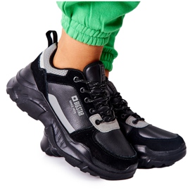 Sportschuhe Turnschuhe Big Star II274285 Schwarz